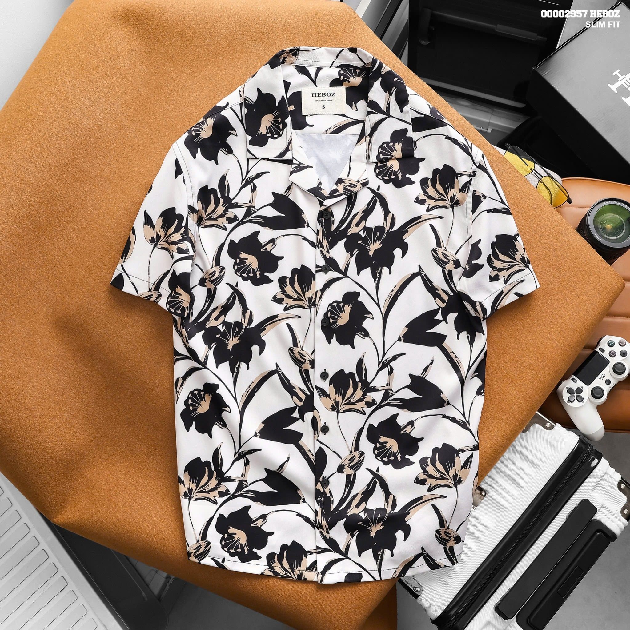  Áo sơ mi nam Heboz Urban Noir - 00002957 