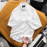  Áo sơ mi trắng Heboz daily - 00002796 