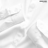  Áo Sơ Mi trắng nam Heboz Standard Fit - 00002912 