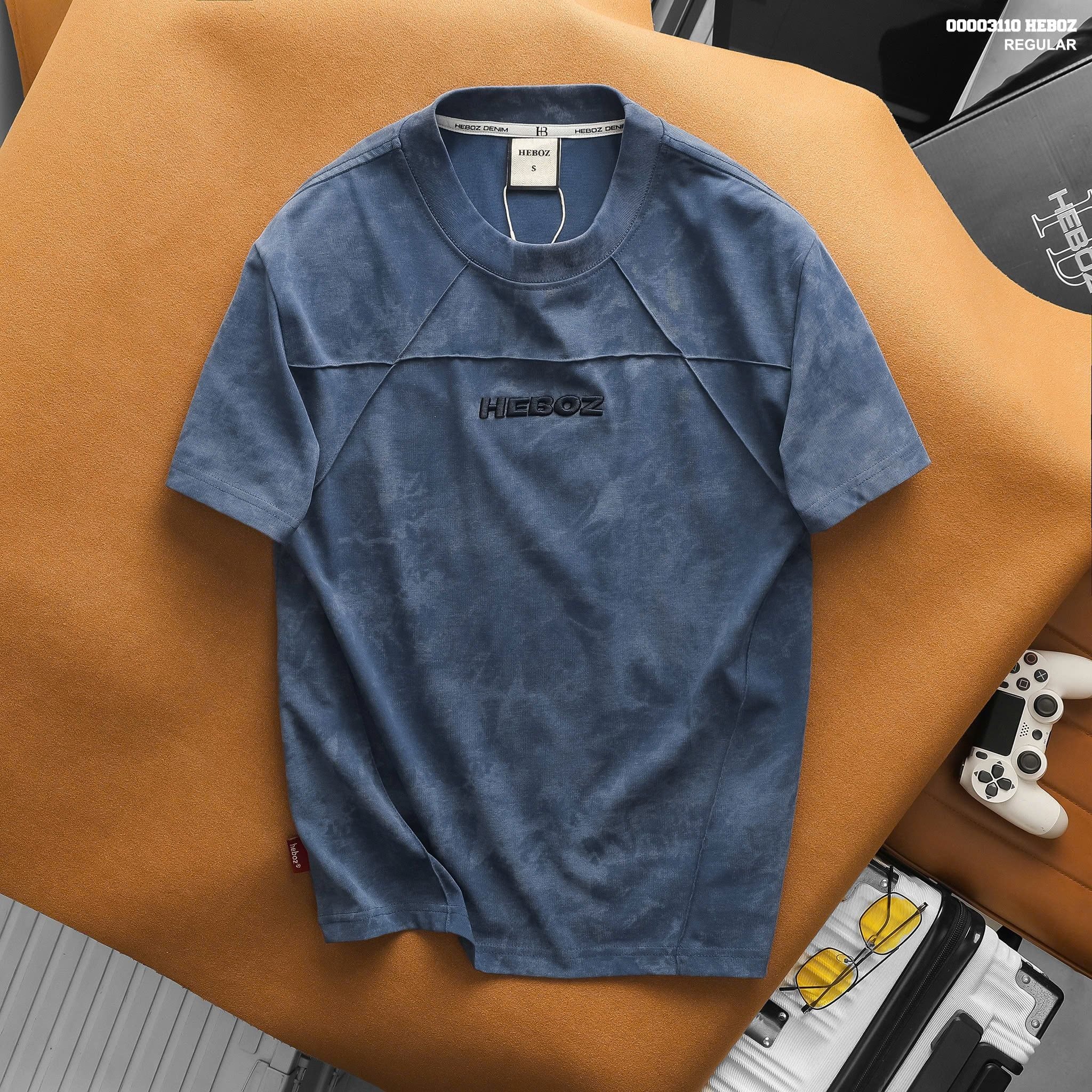  Áo thun nam Heboz classic wash 3M - 00003110 