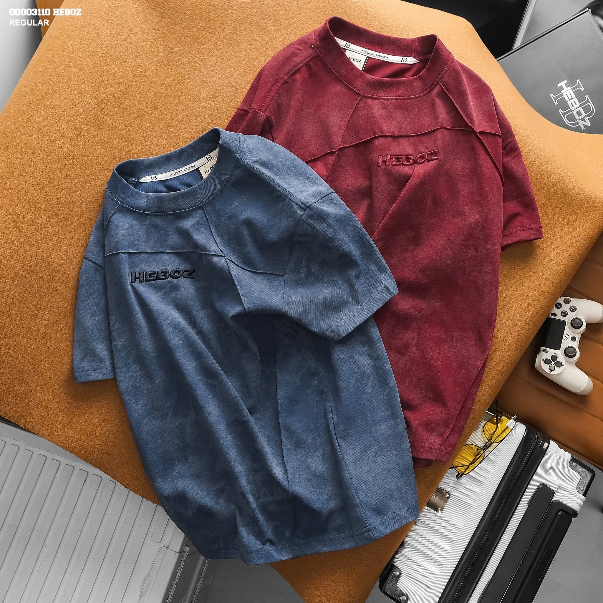  Áo thun nam Heboz classic wash 3M - 00003110 