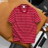  Áo thun nam Heboz double striped slim 3M - 00002945 