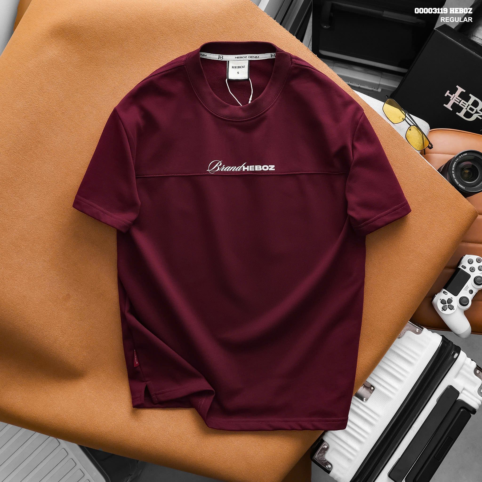  Áo thun nam HEBOZ Minimal regular 3M - 00003119 