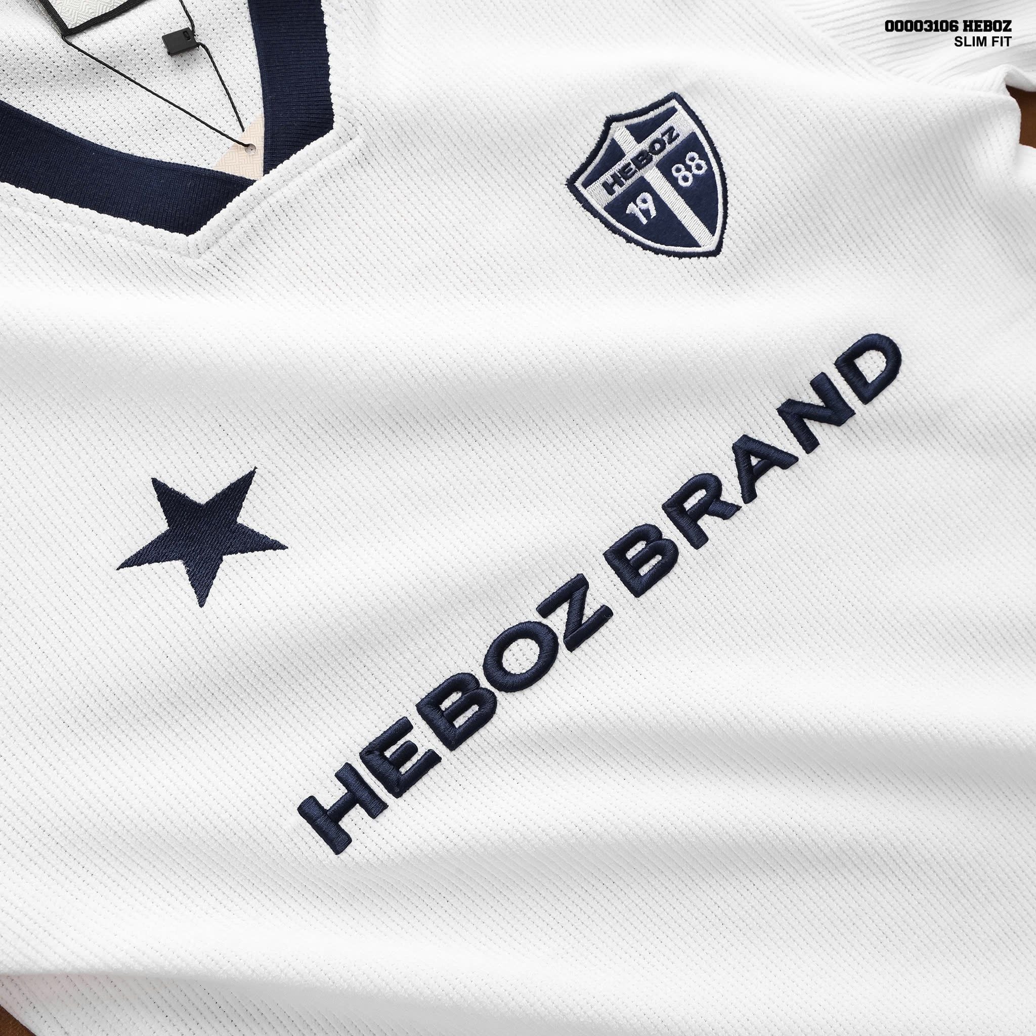  Áo thun nam HEBOZ Royal Crest - 00003106 