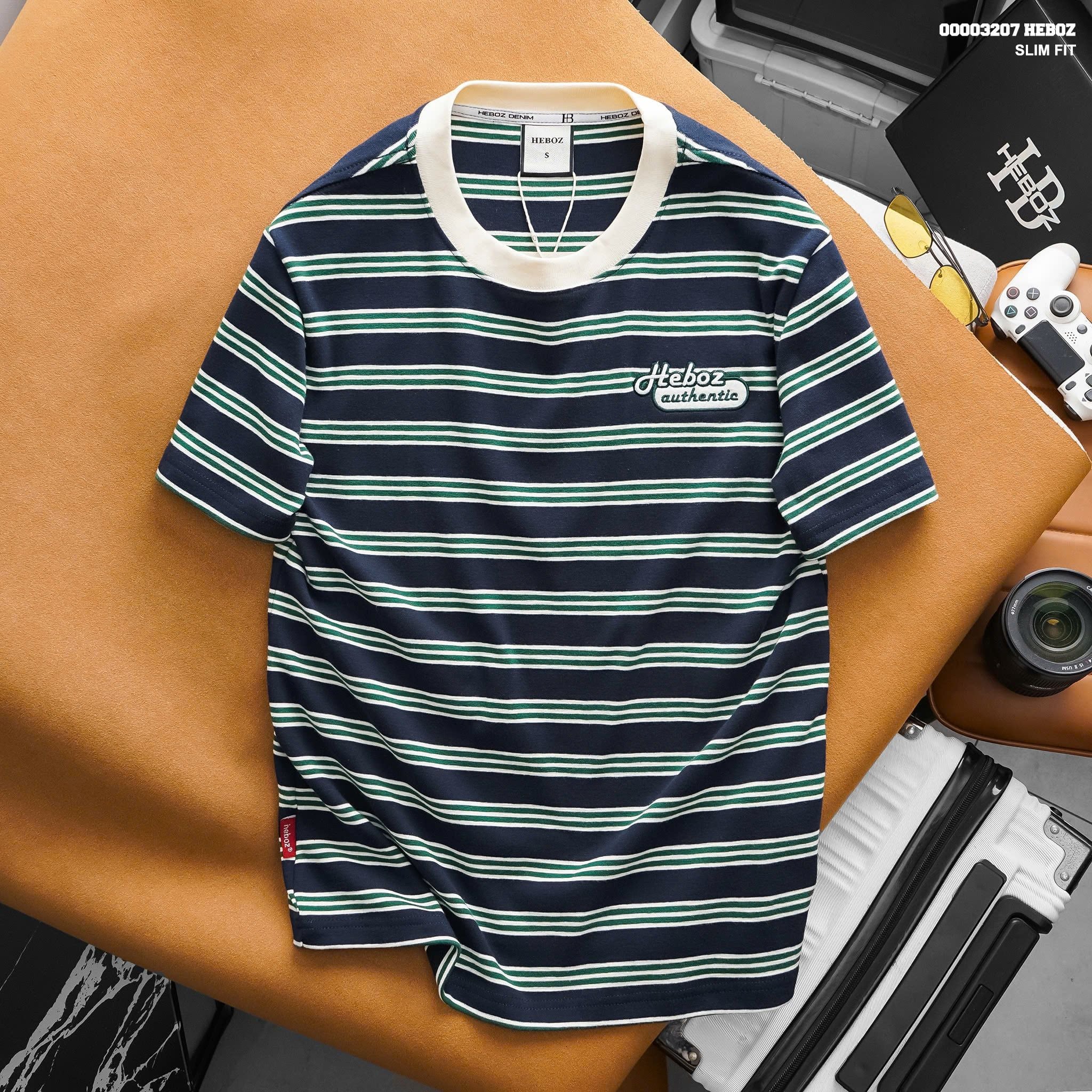  Áo thun Heboz striped authentic 3M - 00003207 