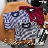  Áo thun nam Heboz striped bear boxy 3M - 00002889 