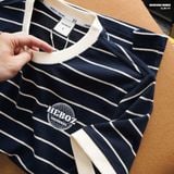  Áo thun HEBOZ striped logo Origi 2M - 00003182 