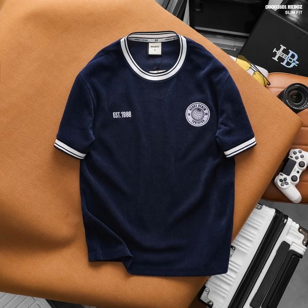  Áo thun nam HEBOZ varsity Crest 3M - 00003101 