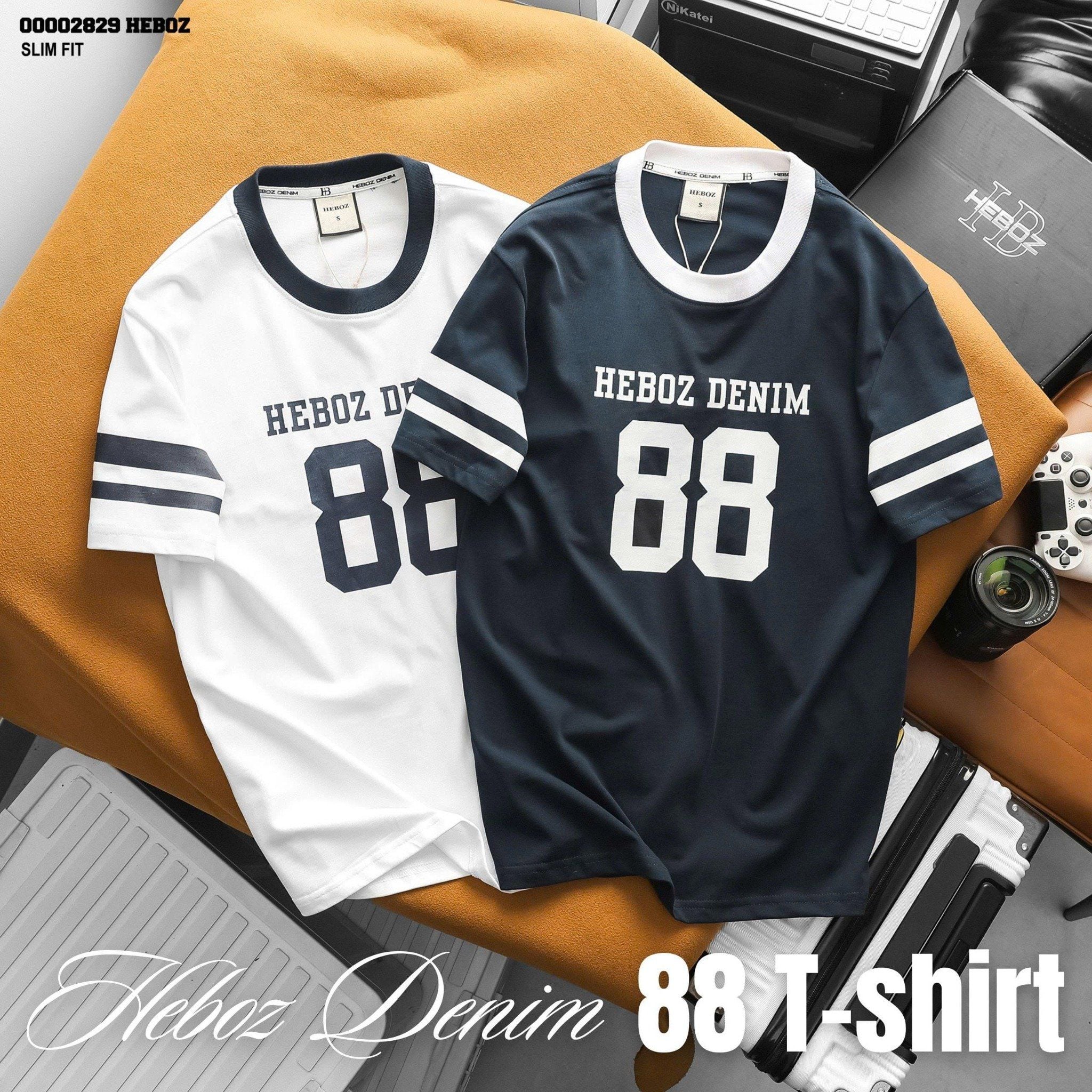  Áo thun nam Heboz 88 slim 2M - 00002829 