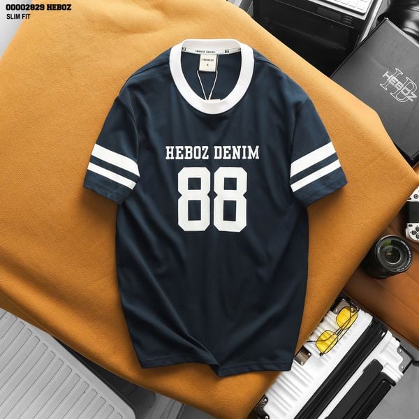 Áo thun nam HEBOZ 88 slim 2M - 00002829 