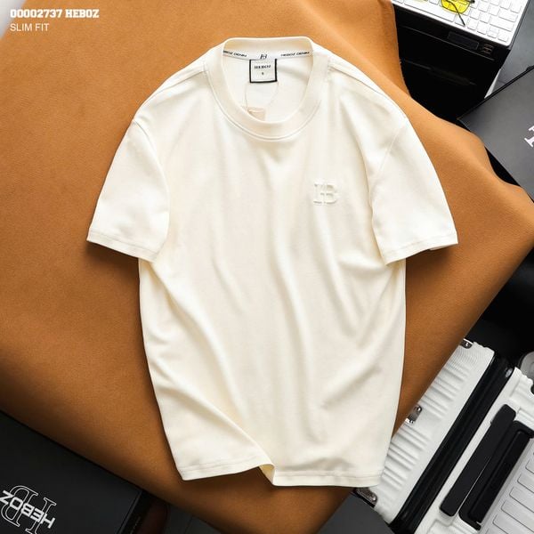  Áo thun nam Heboz logo 5M - 00002737 