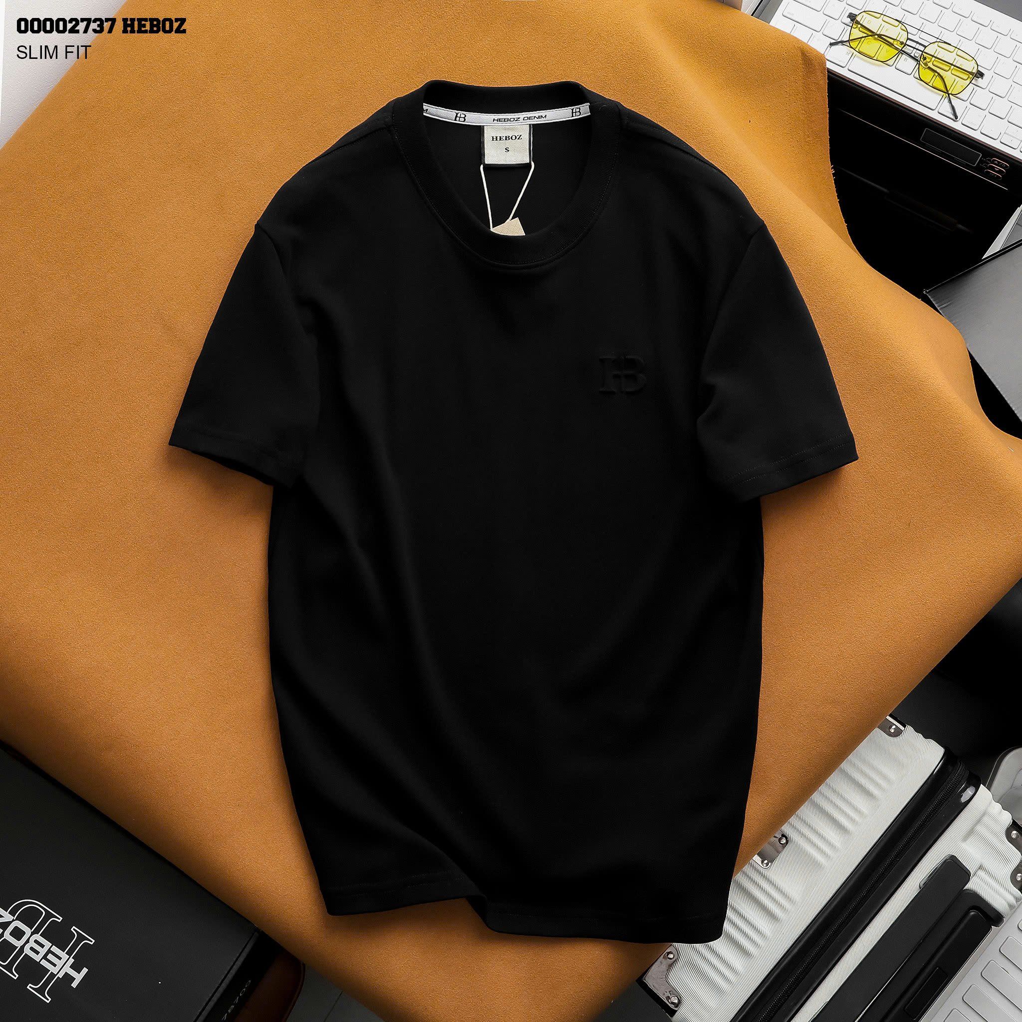  Áo thun nam Heboz logo 5M - 00002737 