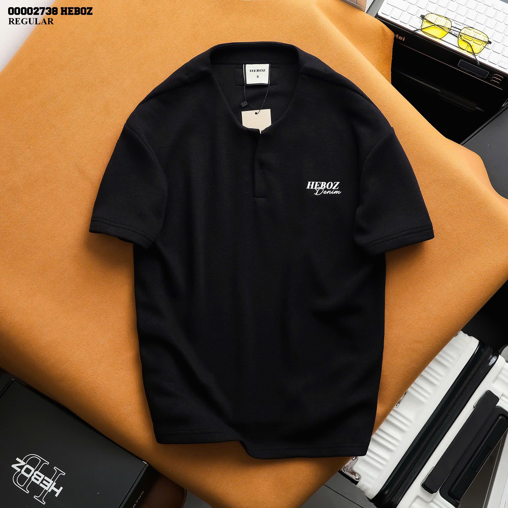  Áo thun nam Heboz pique verona 3M - 00002738 