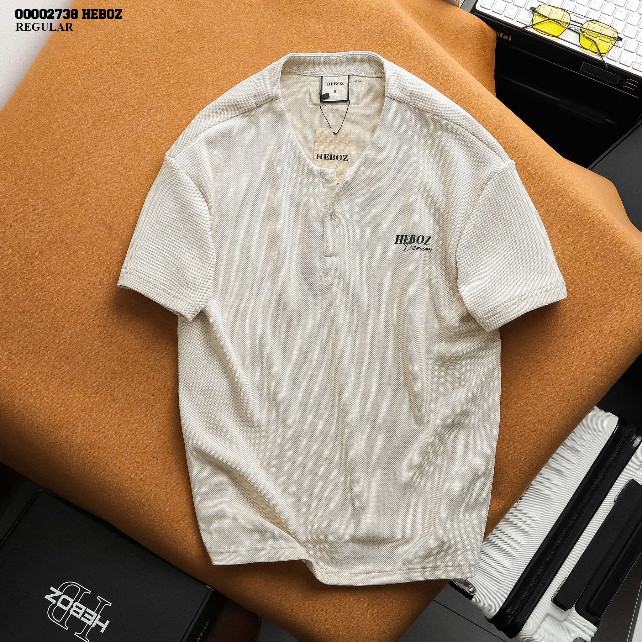  Áo thun nam Heboz pique verona 3M - 00002738 