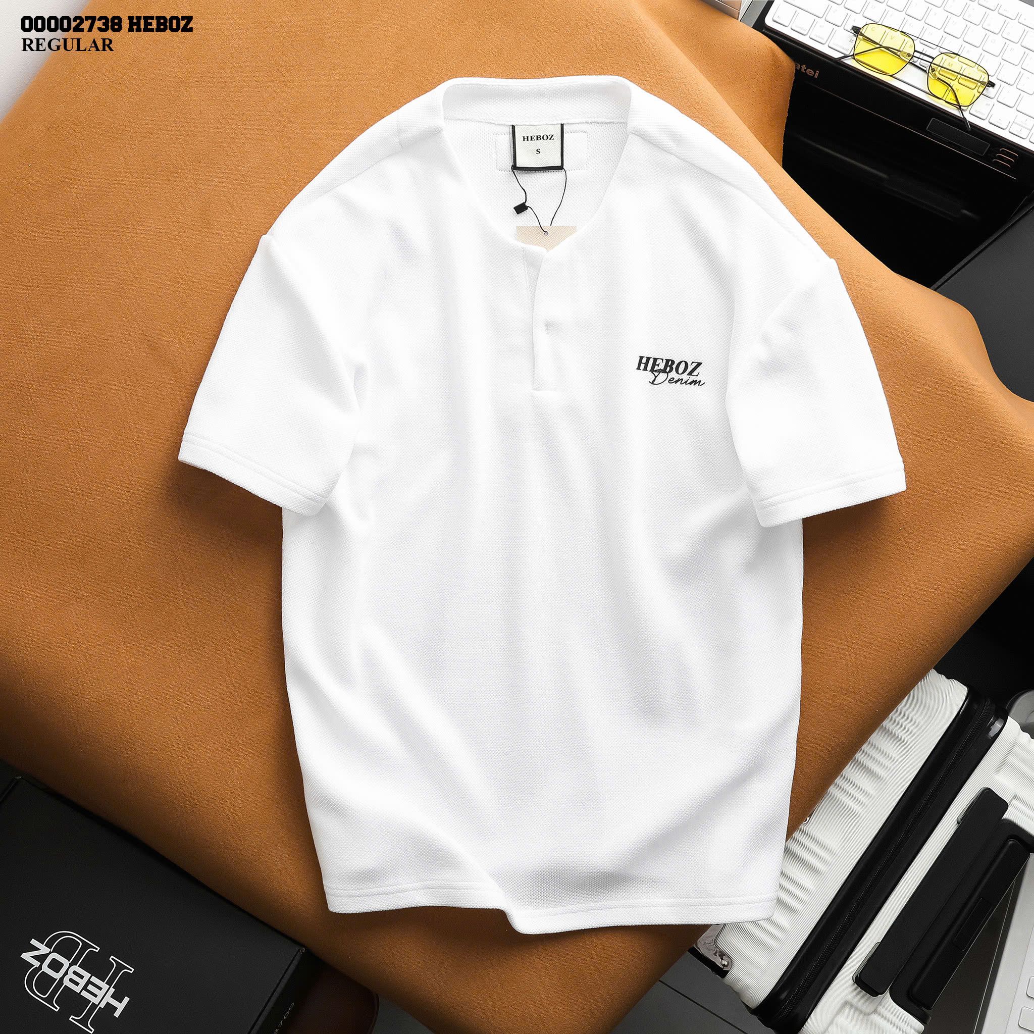  Áo thun nam Heboz pique verona 3M - 00002738 