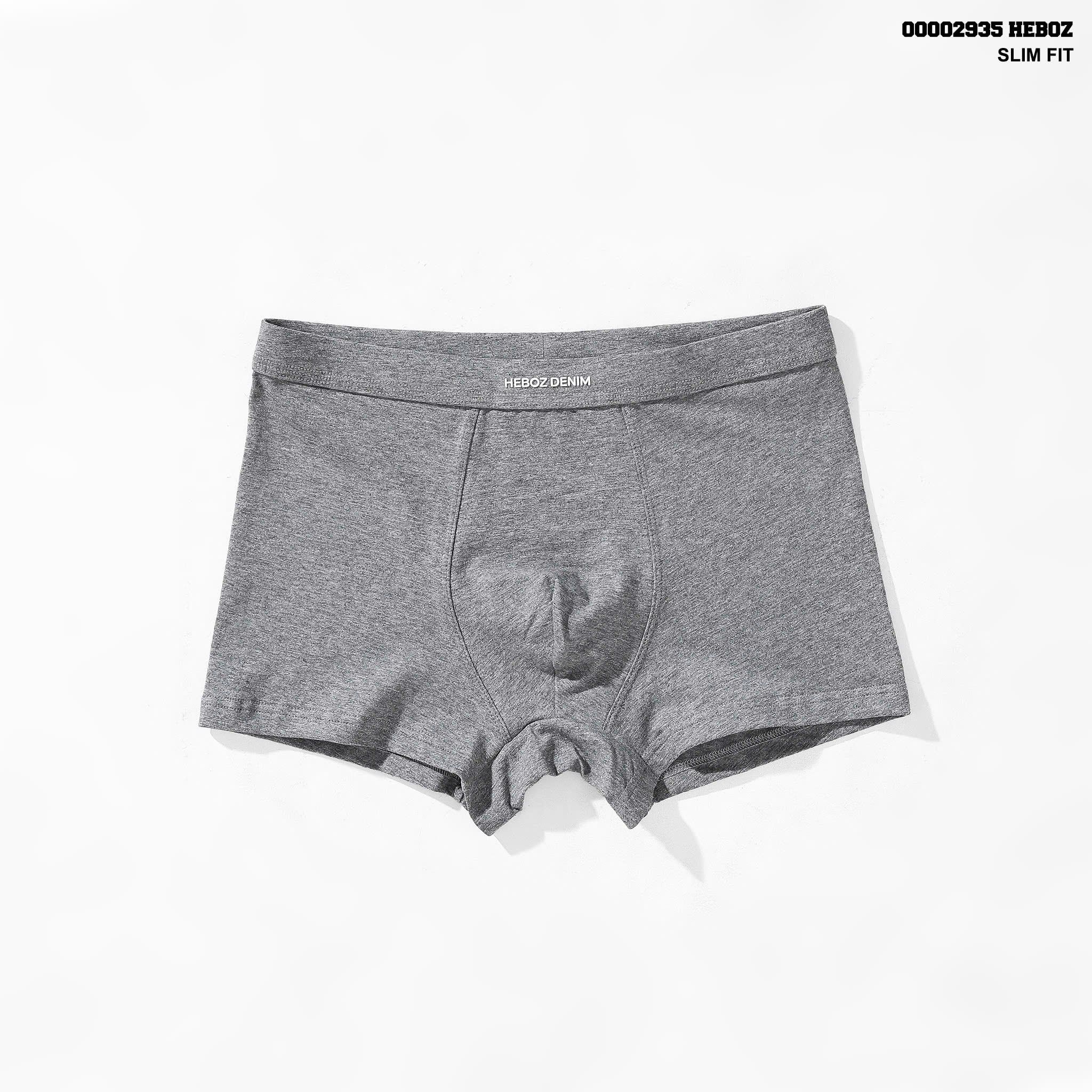  Quần boxer nam Heboz cotton logo 3M - 00002935 