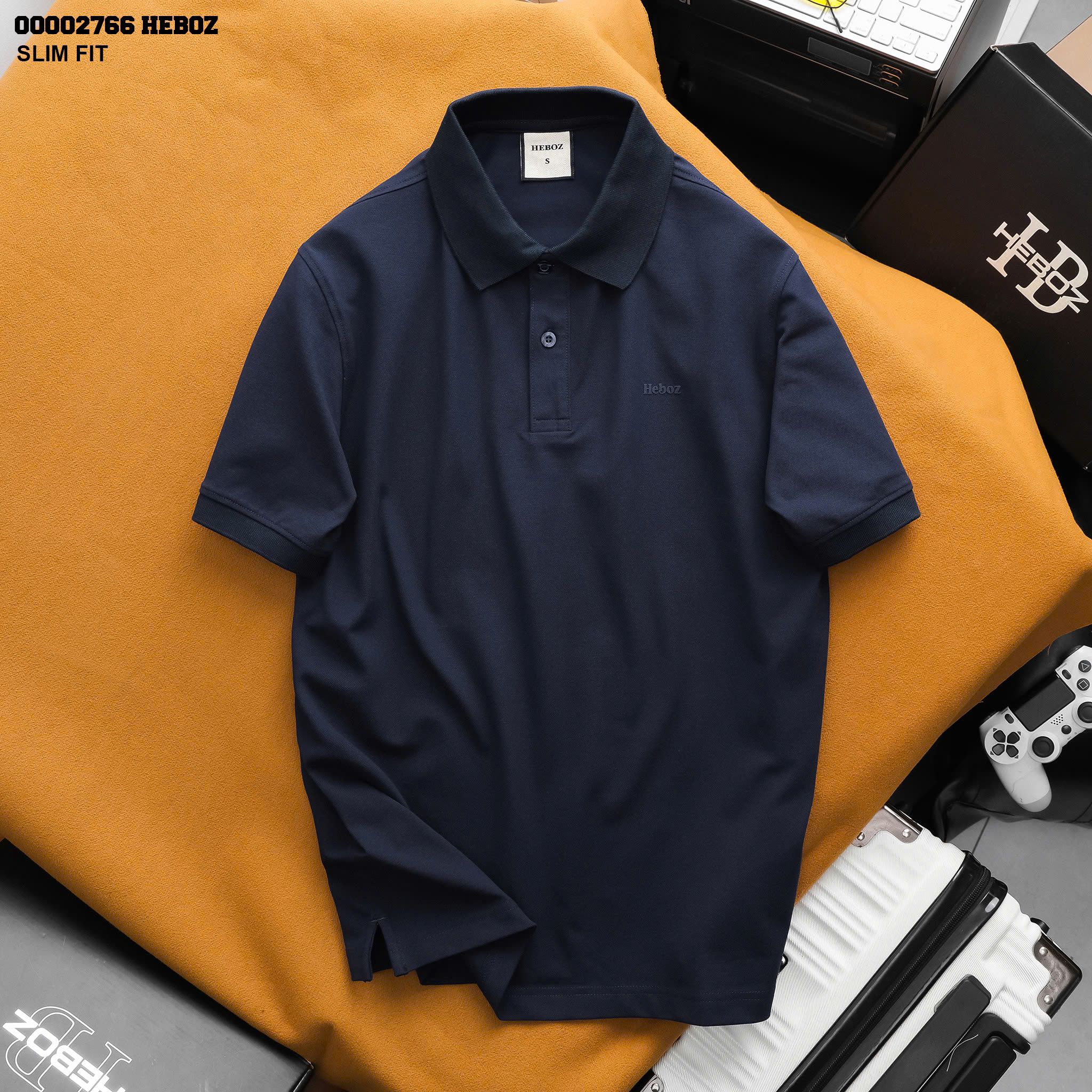  Áo polo nam Heboz basic slim 5M - 00002766 