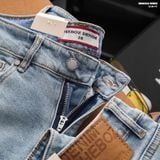  Quần jean nam HEBOZ dáng slim trơn D115 - 00003112 