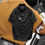  Áo sơ mi nam Heboz ngắn tay Gân chéo 3M - 00002585 