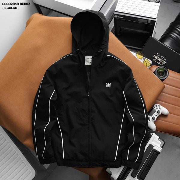  Áo khoác gió Heboz logo line 2M - 00002849 