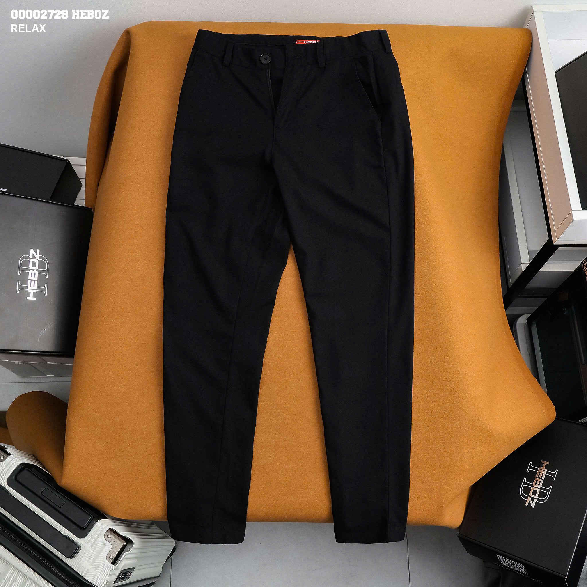  Quần dài nam Heboz linen relax 2M - 00002729 