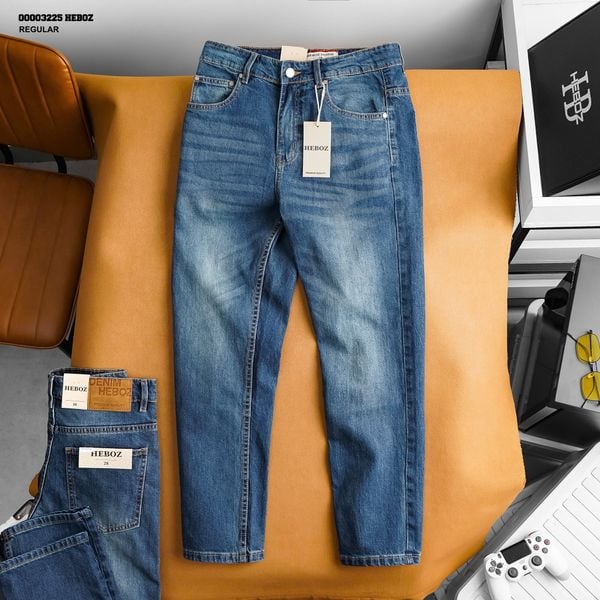  Quần jean HEBOZ regular fit D022 - 00003225 