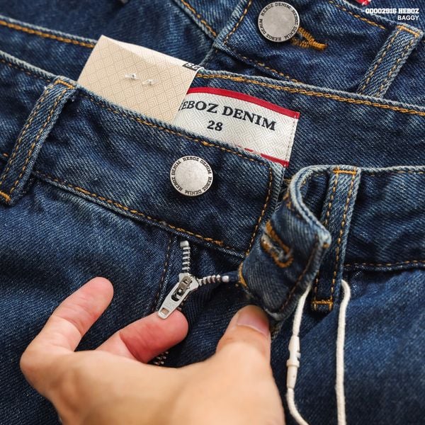  Quần jean nam Heboz dáng baggy D070 - 00002916 