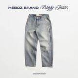  Quần jean nam Heboz dáng baggy D113 - 00003109 