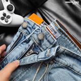  Quần jean nam Heboz dáng slim D038 - 00002735 