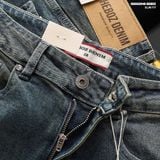  Quần jean nam Heboz dáng slim trơn D002 - 00002948 