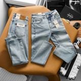  Quần jean nam slim trơn HEBOZ D03 - 00003152 