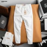 Quần jean nam Heboz dáng slim trơn D063 - 00002904 