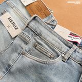  Quần jean nam Heboz dáng slim trơn D064 - 00002895 