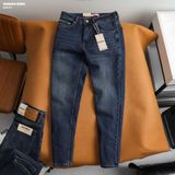  Quần jean nam Heboz dáng slim trơn D074 - 00002915 