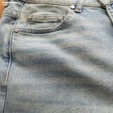  Quần jean nam Heboz dáng slim trơn D100 - 00003006 