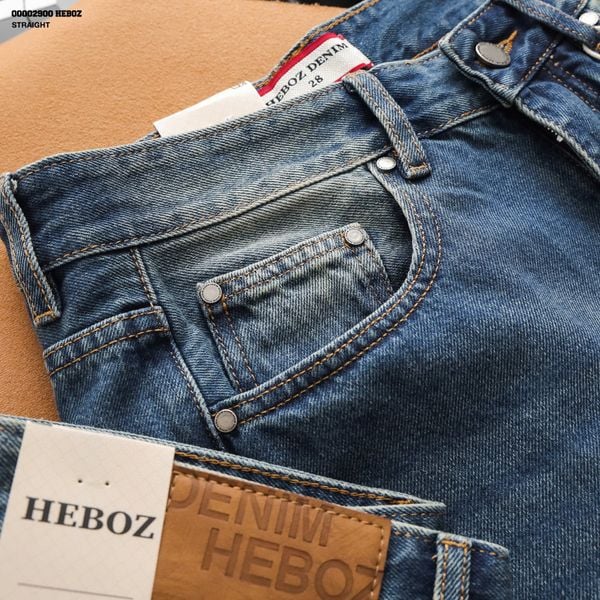  Quần jean nam Heboz dáng suông D061 - 00002900 