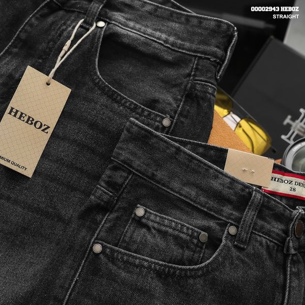  Quần jean nam Heboz dáng suông D080 - 00002943 