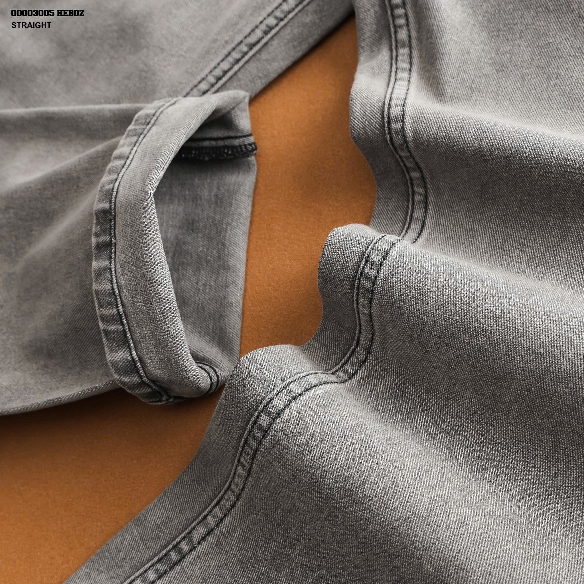  Quần jean nam Heboz dáng suông D097 - 00003005 