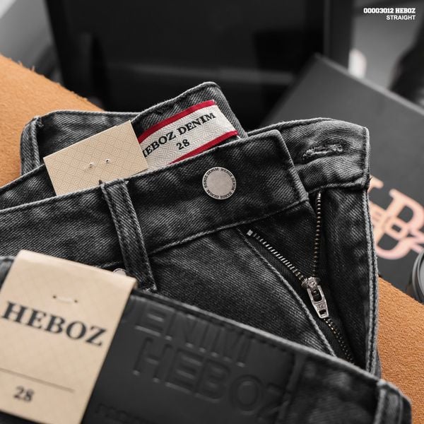  Quần jean nam Heboz dáng suông D102 - 00003012 