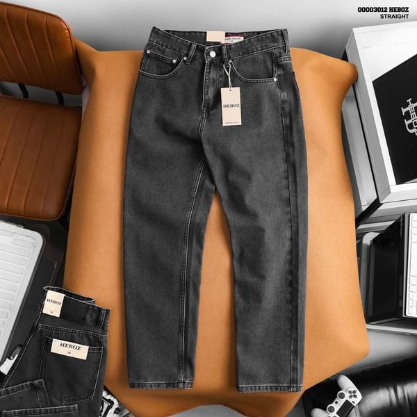  Quần jean nam Heboz dáng suông D102 - 00003012 