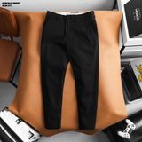  Quần kaki nam HEBOZ classic garment slim 4M - 00003143 