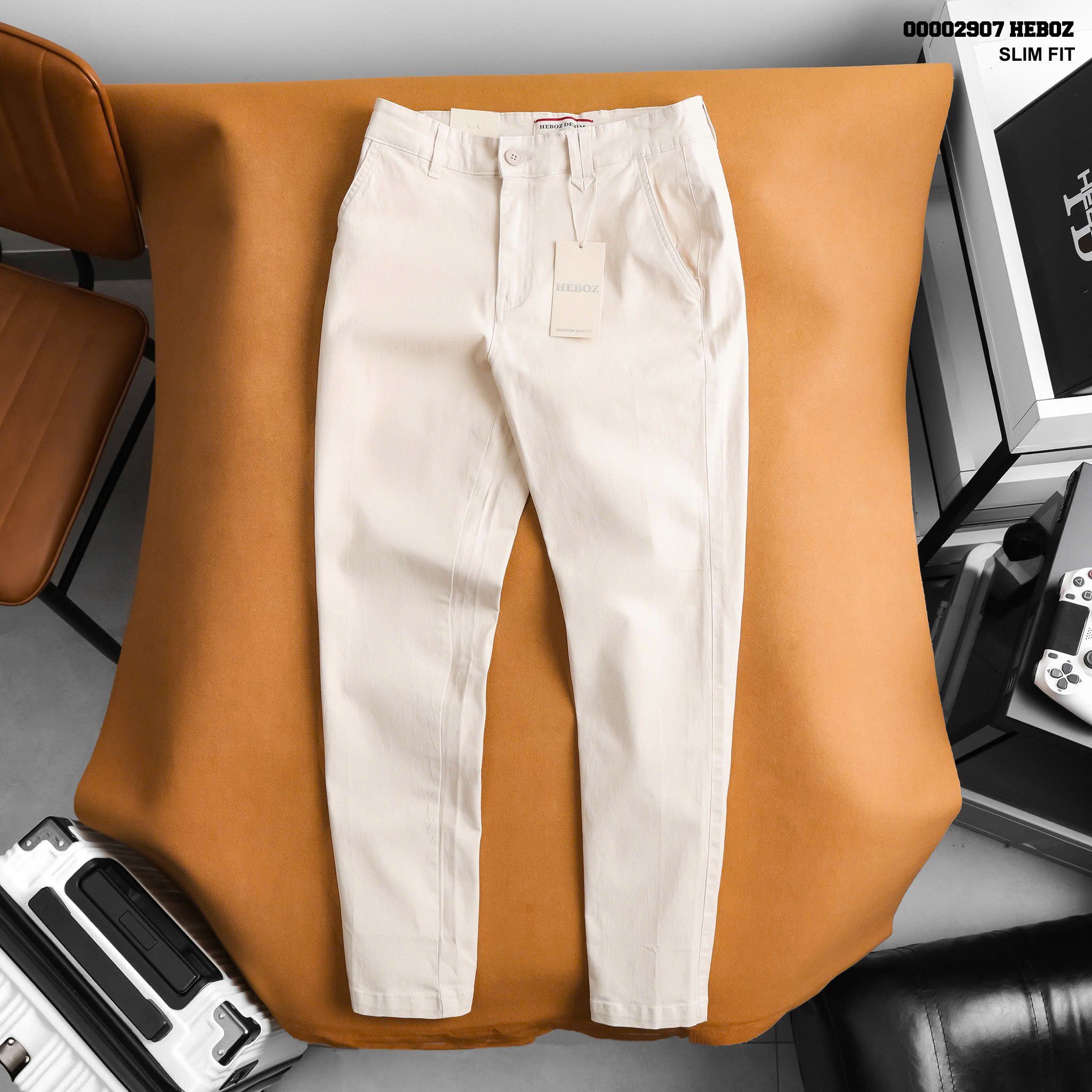  Quần kaki nam Heboz garment slim 3M  - 00002907 