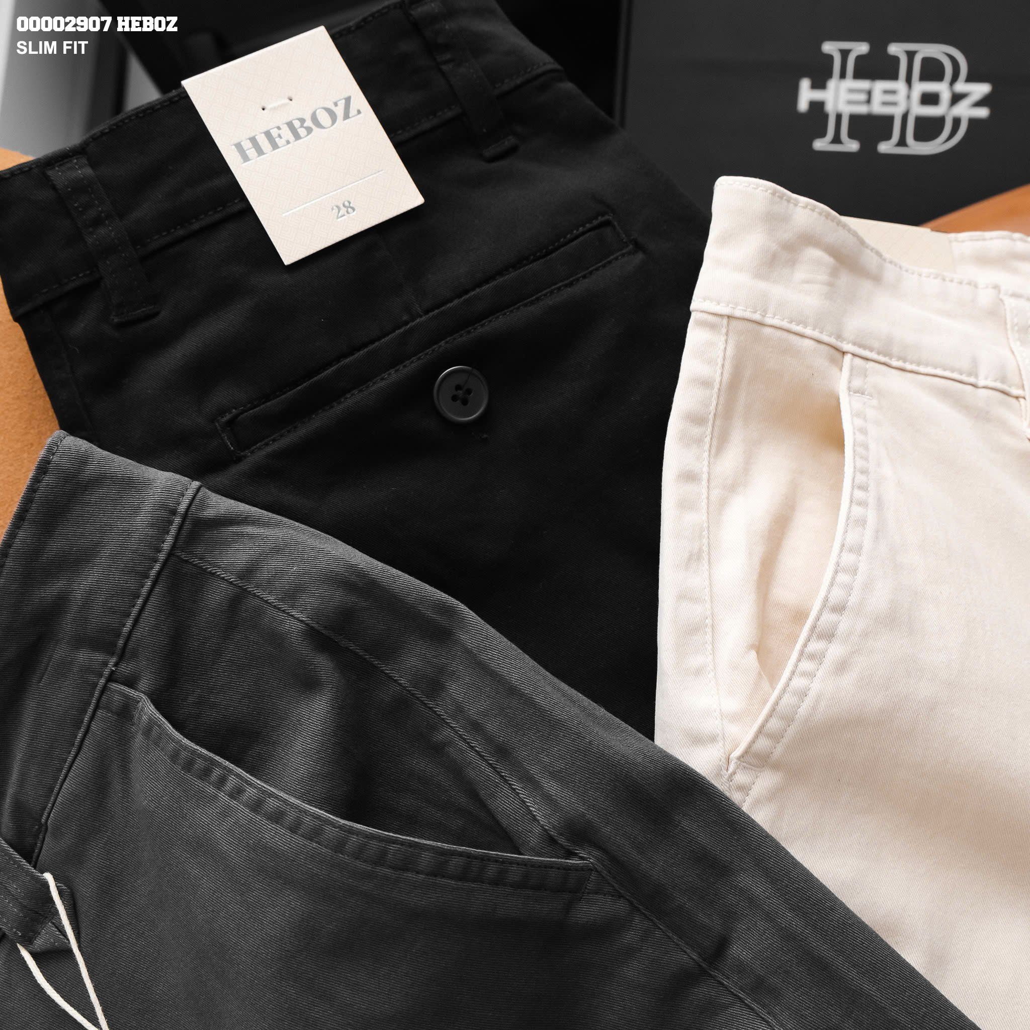  Quần kaki nam Heboz garment slim 3M  - 00002907 