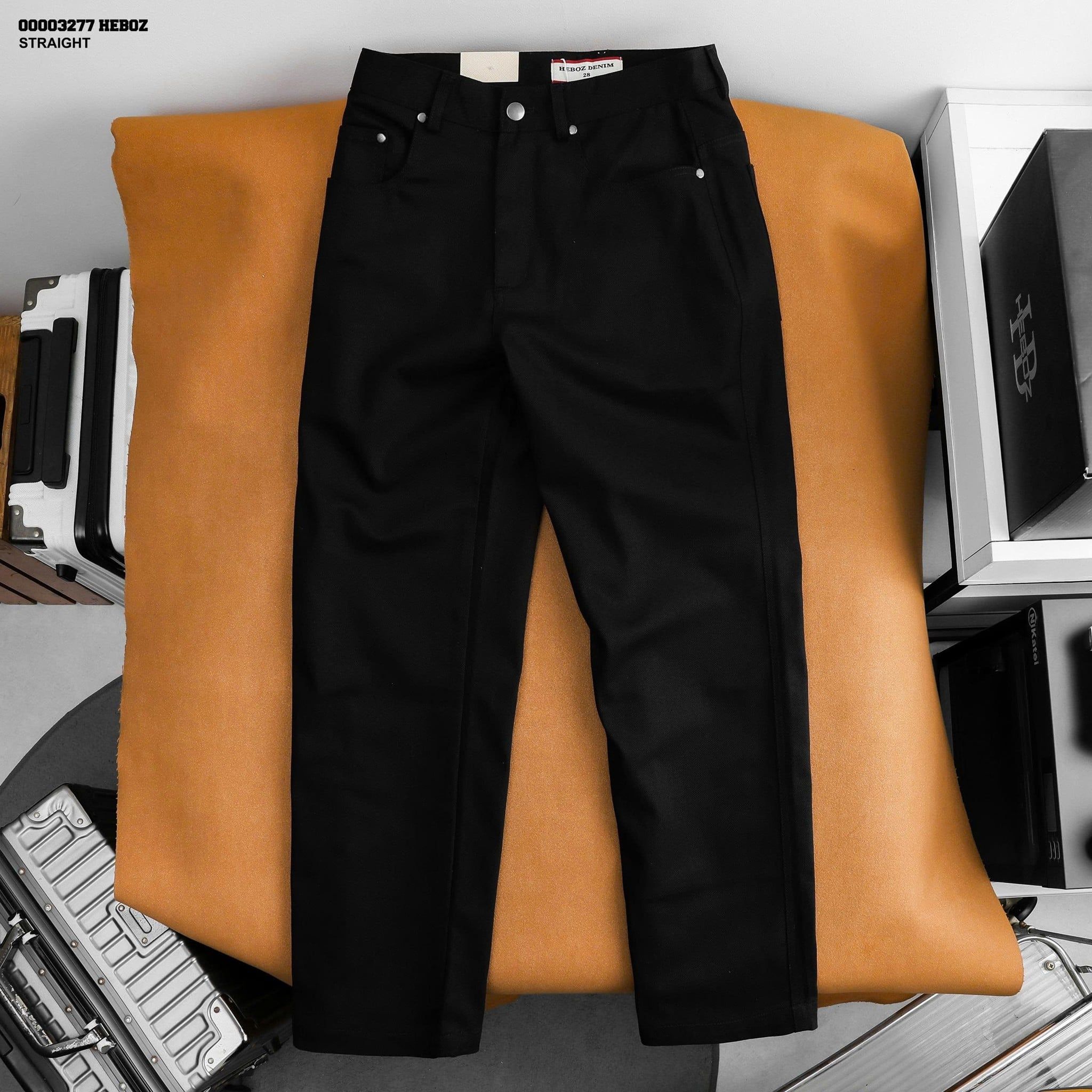  Quần kaki Heboz kiểu jean straight 4M - 00003277 