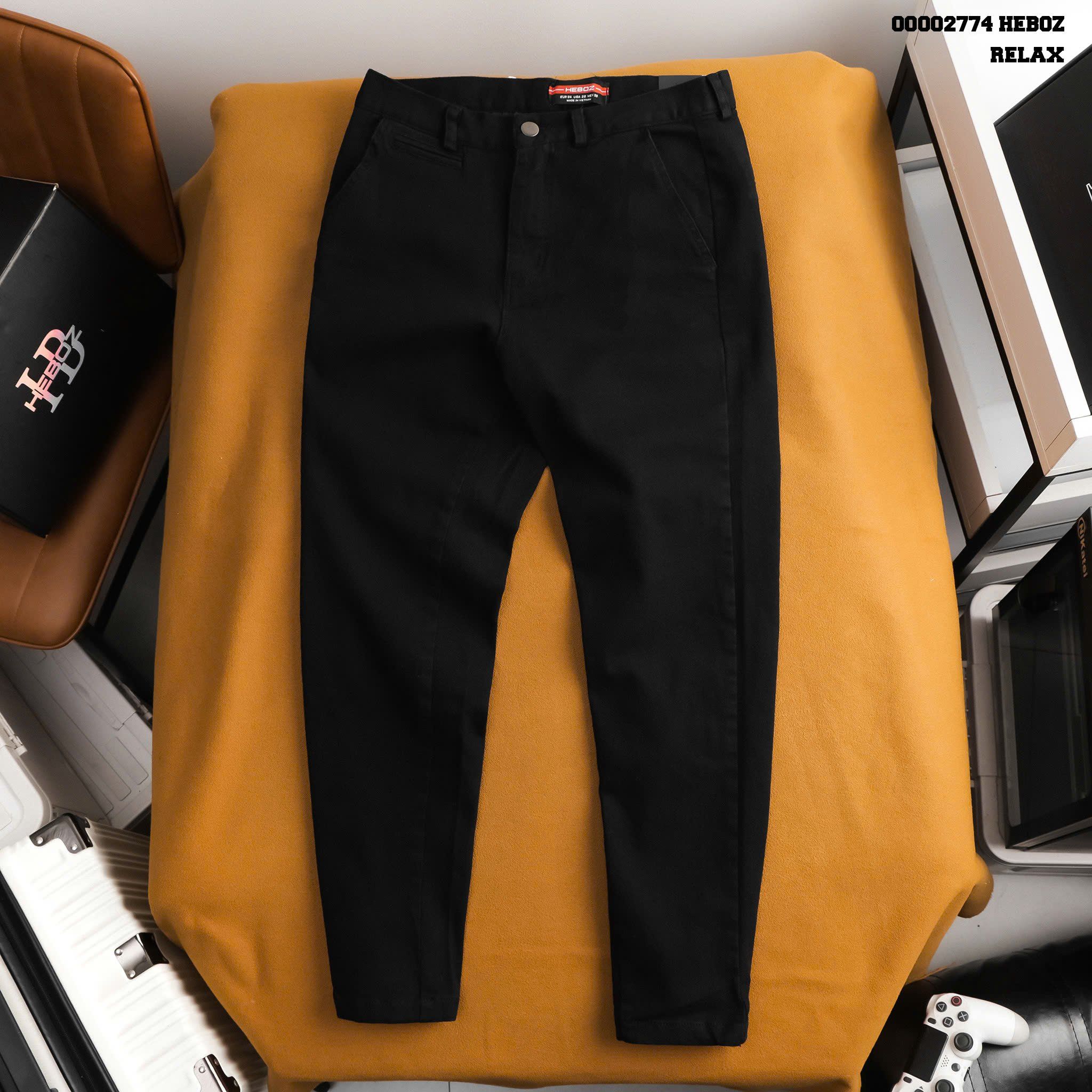  Quần kaki nam Heboz dáng relax 3M - 00002774 
