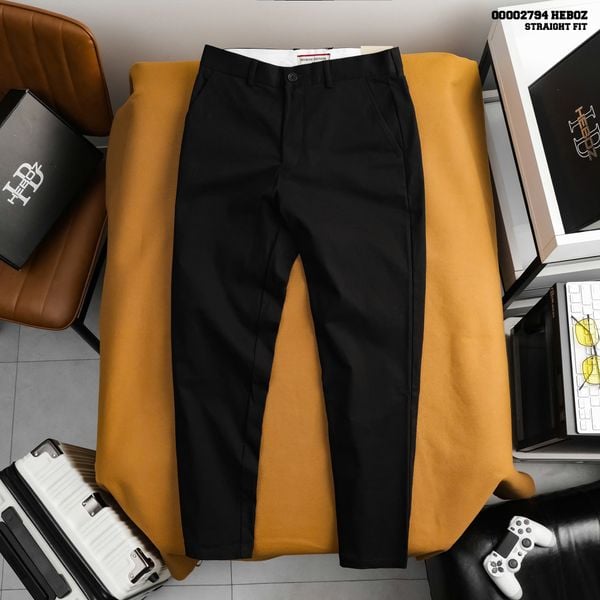  Quần kaki nam Heboz Straight fit 3M - 00002794 