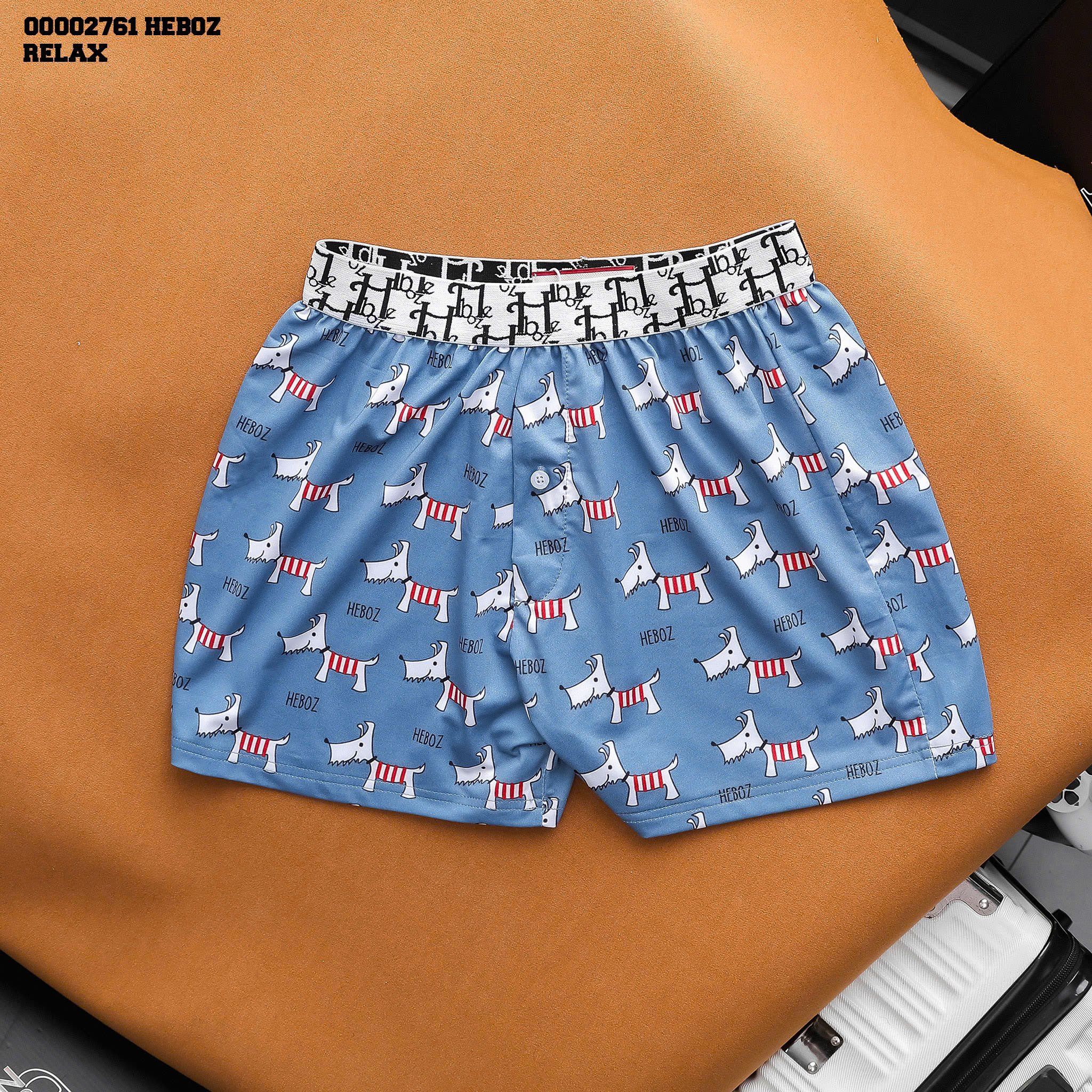  Quần ngủ nam Heboz cotton silk 5M - 00002761 