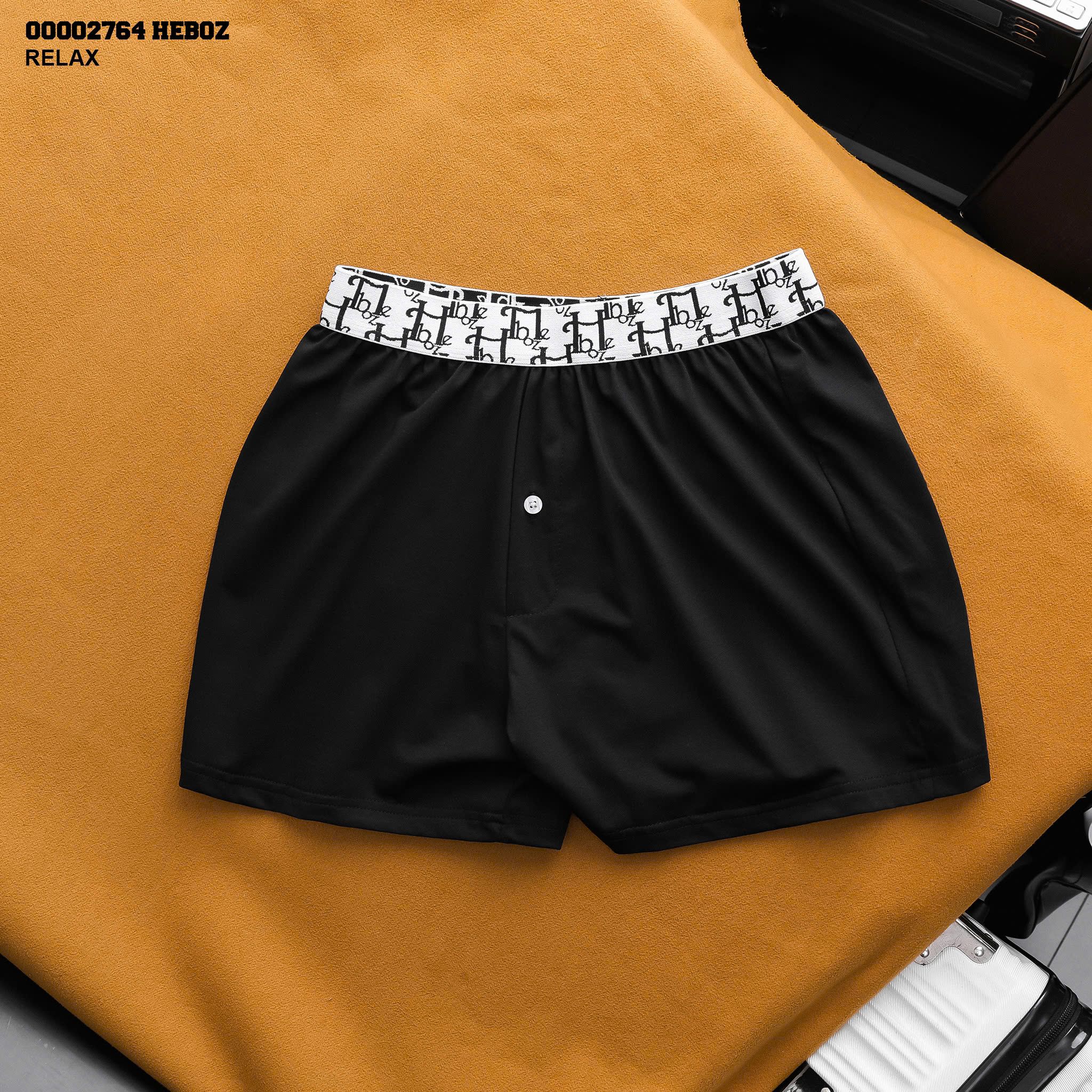  Quần ngủ nam Heboz cotton trơn 3M - 00002764 