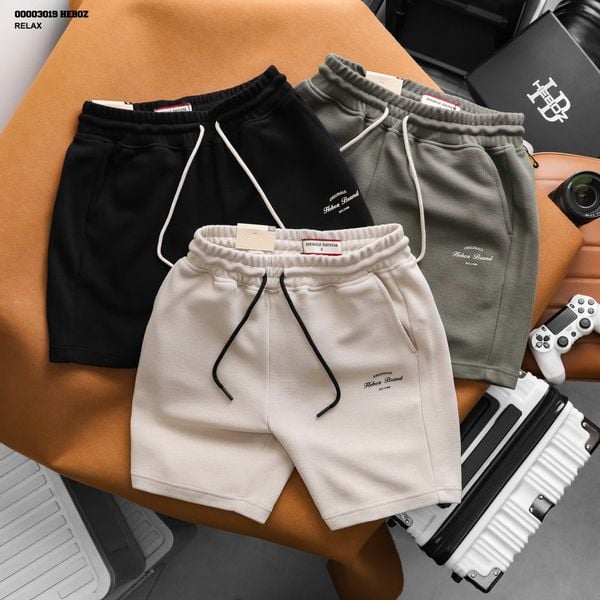  Quần short nam HEBOZ pique Athletic 3M - 00003019 