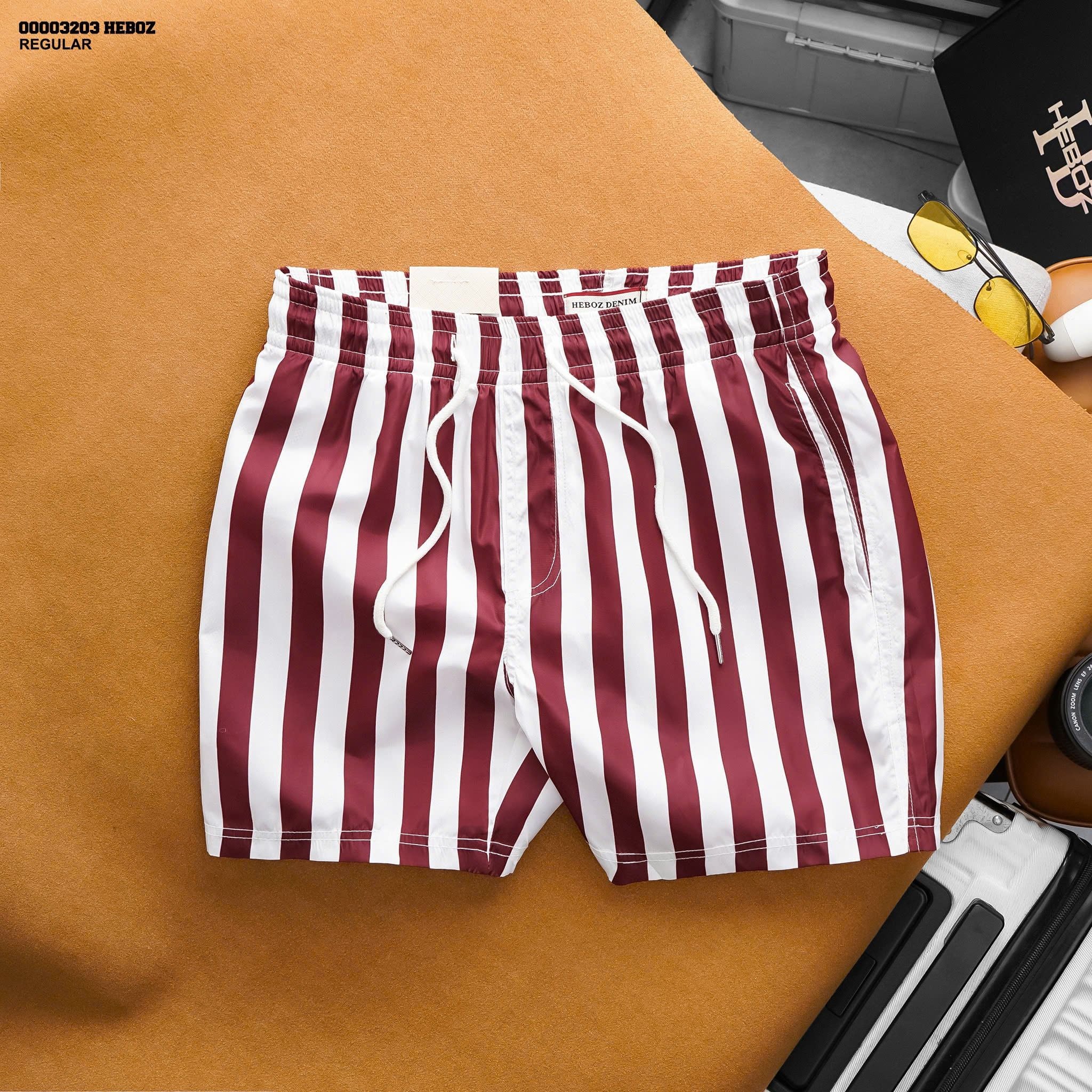  Quần short HEBOZ swim striped 3M - 00003203 